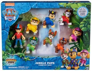 Figūrėlių rinkinys Paw Patrol (Šunyčiai Patruliai) Jungle Pups Spin Master, 8 vnt. цена и информация | Игрушки для мальчиков | pigu.lt