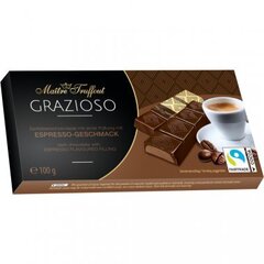 Juodasis šokoladas Maitre Truffout Grazioso Espresso, 8 х 12.5 g kaina ir informacija | Saldumynai | pigu.lt