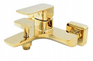 Vonios maišytuvas Caro Cubic auksinis kaina ir informacija | Vandens maišytuvai | pigu.lt