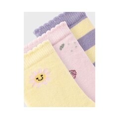 Name It DULA 3P SOCK 323158 цена и информация | Носки, колготки для девочек | pigu.lt