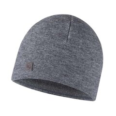 Buff merino vilnos žieminė kepurė unisex, pilka kaina ir informacija | Vyriški šalikai, kepurės, pirštinės | pigu.lt