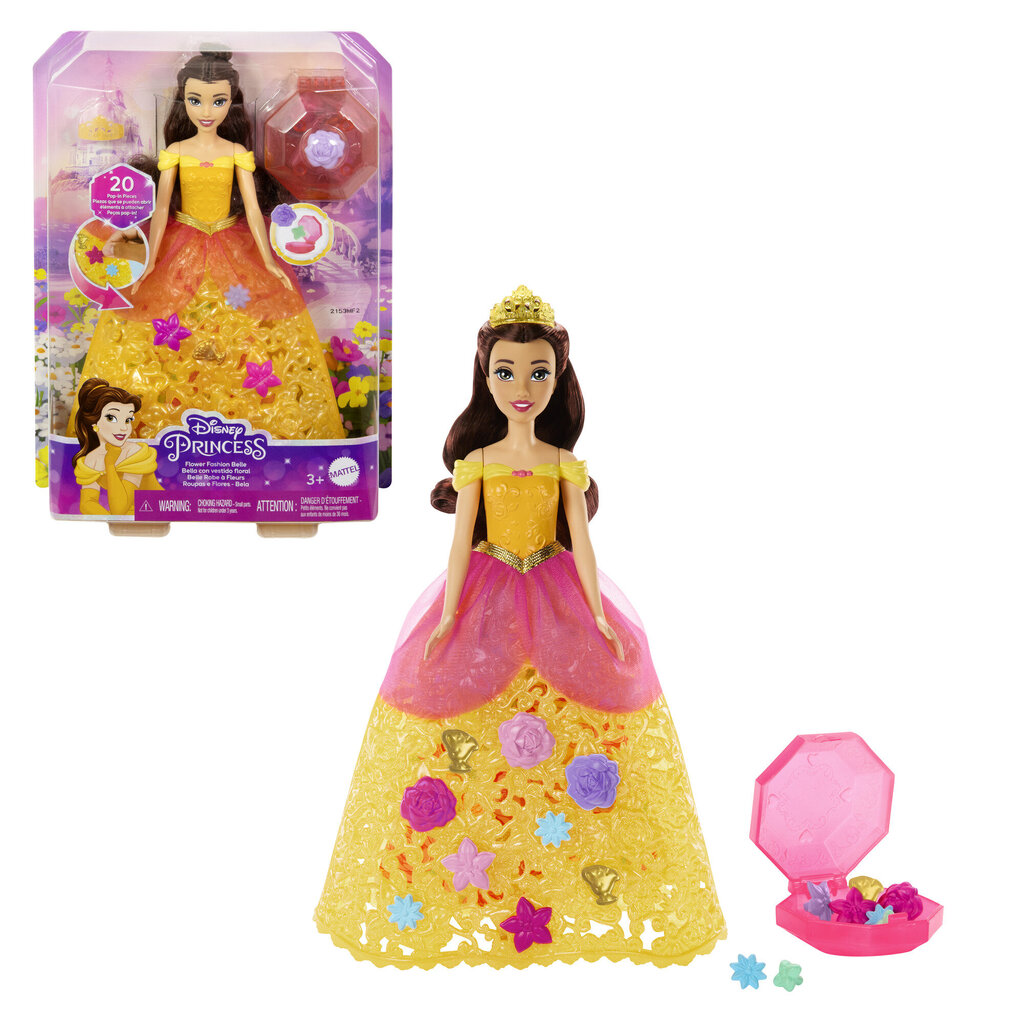 Lėlė su papuošimais Disney Princess kaina ir informacija | Žaislai mergaitėms | pigu.lt