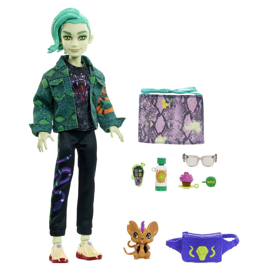 Lėlė su priedais Monster High Deuce Gorgon kaina ir informacija | Žaislai mergaitėms | pigu.lt