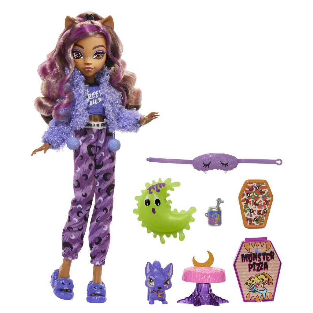 Lėlė su priedais Monster High Creepover Party kaina ir informacija | Žaislai mergaitėms | pigu.lt