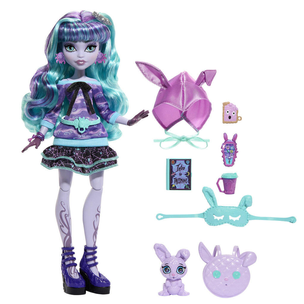 Lėlė su priedais Monster High Creepover Party цена и информация | Žaislai mergaitėms | pigu.lt