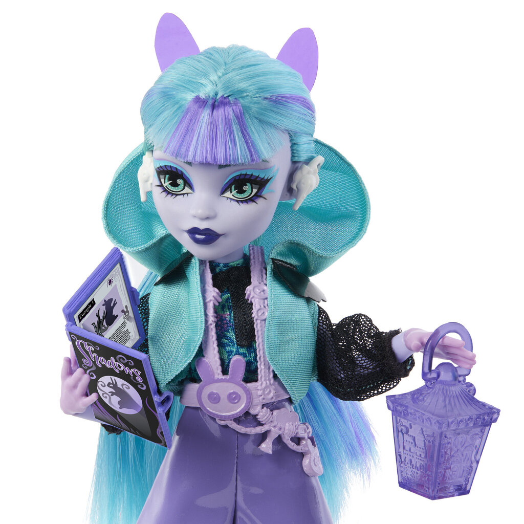 Lėlė su siurprizais Monster High Skulltimates Neon Frights Twyla kaina ir informacija | Žaislai mergaitėms | pigu.lt