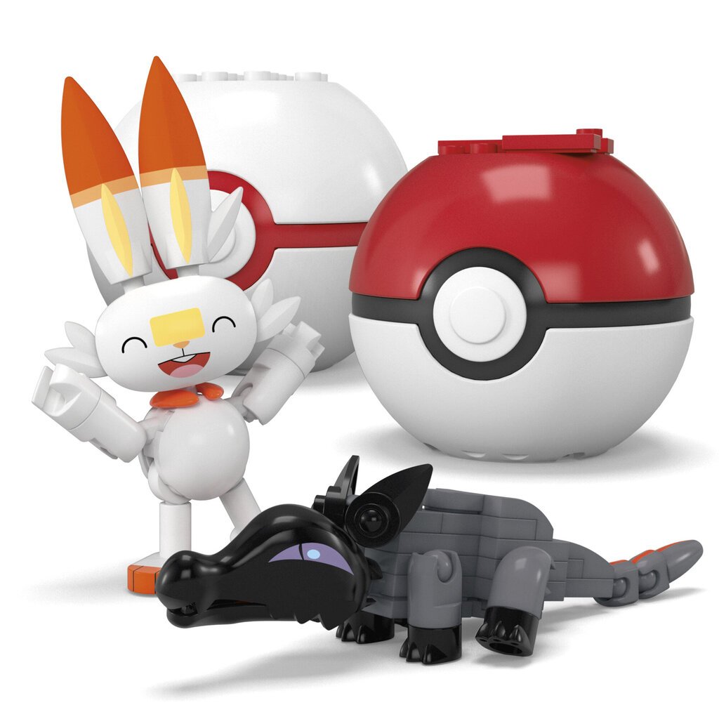 Pokemonų rinkinys Pokemon Mega Construx, 4 vnt, 105 det. kaina ir informacija | Žaislai berniukams | pigu.lt