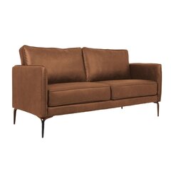 Sofa Home4you Sofia, 175x83x82 cm, ruda kaina ir informacija | Sofos | pigu.lt