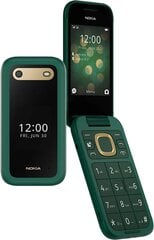 Nokia 2660 Flip Dual SIM 48/128MB Lush Green kaina ir informacija | Mobilieji telefonai | pigu.lt