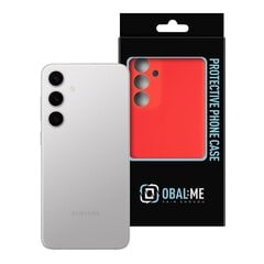 OBAL:ME Matte TPU Case for Samsung Galaxy S24+ Red цена и информация | Чехлы для телефонов | pigu.lt