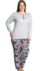 Женские пижамы больших размеров P1144-48/50 цена и информация | Женские пижамы, ночнушки | pigu.lt