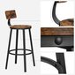 2-jų kėdžų komplektas Hocker, rudas kaina ir informacija | Virtuvės ir valgomojo kėdės | pigu.lt