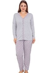 Пижама на пуговицах P1137-48/50 цена и информация | Женские пижамы, ночнушки | pigu.lt
