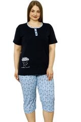 Пижама с короткими рукавами P1134-TM-48/50 цена и информация | Женские пижамы, ночнушки | pigu.lt