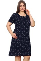Женские ночные сорочки с рисунком с коротким рукавом P969-48/50 цена и информация | Женские пижамы, ночнушки | pigu.lt