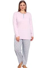 Легкая пижама-двойка для пухлых. P1058-SV-48/50 цена и информация | Женские пижамы, ночнушки | pigu.lt
