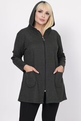Džemperis moterims F4057, juodas kaina ir informacija | Džemperiai moterims | pigu.lt