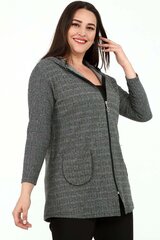 Džemperis moterims F2346, pilkas kaina ir informacija | Džemperiai moterims | pigu.lt
