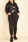 Laisvalaikio kostiumėlis moterims C700, juodas kaina ir informacija | Kostiumėliai moterims | pigu.lt
