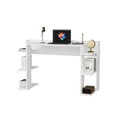 Stalas Asir, 122,7x77x45 cm, baltas kaina ir informacija | Kompiuteriniai, rašomieji stalai | pigu.lt