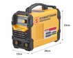 Inverterio suvirinimo aparatas Schwartzmann 20-355 A 230 7,4 kVA цена и информация | Suvirinimo aparatai, lituokliai | pigu.lt