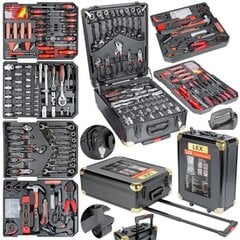 Lex 186 įrankių rinkinys kaina ir informacija | Mechaniniai įrankiai | pigu.lt