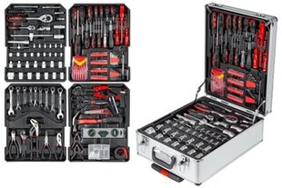 186 Elementų įrankių rinkinys kaina ir informacija | Mechaniniai įrankiai | pigu.lt