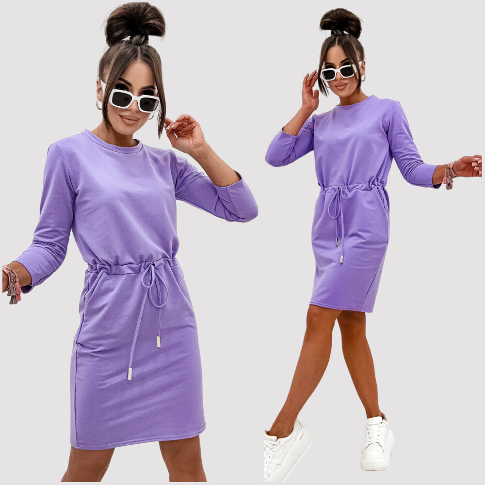 Suknelė moterims Wini, violetinė цена и информация | Suknelės | pigu.lt