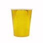 Popieriniai puodeliai, auksinės spalvos, 10 vnt. цена и информация | Dekoracijos šventėms | pigu.lt