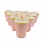 Popieriniai puodeliai, rožinės spalvos, 10 vnt. цена и информация | Dekoracijos šventėms | pigu.lt