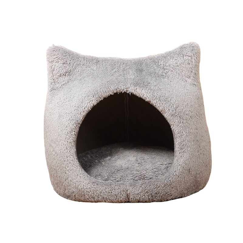 Katės formos augintinio guolis Smurf M цена и информация | Guoliai, pagalvėlės | pigu.lt