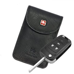 RFID Automobilio rakto dėklas signalo blokavimui kaina ir informacija | Vyriškos piniginės, kortelių dėklai | pigu.lt