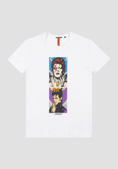 Marškinėliai vyrams Antony Morato 35540-6, balti kaina ir informacija | Vyriški marškinėliai | pigu.lt