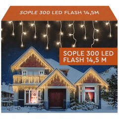 LED šviestuvai EXTERNAL 300 COLD WHITE 14.5m EXTERNAL GIRLANDS kaina ir informacija | Girliandos | pigu.lt