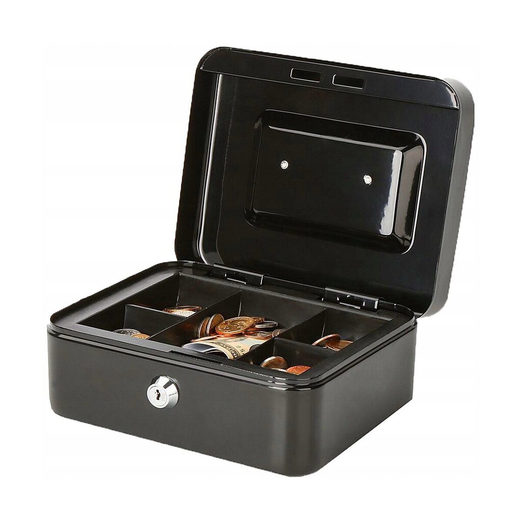 Metalinė pinigų dėžutė seifas kaina ir informacija | Seifai | pigu.lt
