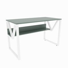 Стол Asir, 120х72,8х60 см, зеленый/белый цена и информация | Компьютерные, письменные столы | pigu.lt
