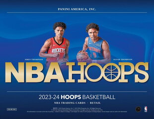 Баскетбольные карточки Panini NBA Hoops 2023/2024 Blaster Box цена и информация | Коллекционные карточки | pigu.lt