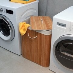 Yoka Home skalbinių krepšelis, 100l kaina ir informacija | Vonios kambario aksesuarai | pigu.lt