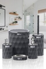 Набор Okyanus из 5 аксессуаров для ванной комнаты, оттенки серого и серебра. цена и информация | Аксессуары для ванной комнаты | pigu.lt
