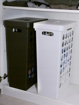Plast Team skalbinių krepšelis, 33 l kaina ir informacija | Vonios kambario aksesuarai | pigu.lt