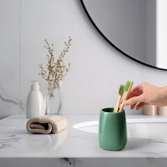 Kadax набор из 2 аксессуаров для ванной комнаты в зеленых тонах цена и информация | Аксессуары для ванной комнаты | pigu.lt