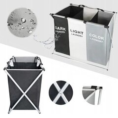 Laisvai pastatomas skalbinių krepšelis kaina ir informacija | Vonios kambario aksesuarai | pigu.lt