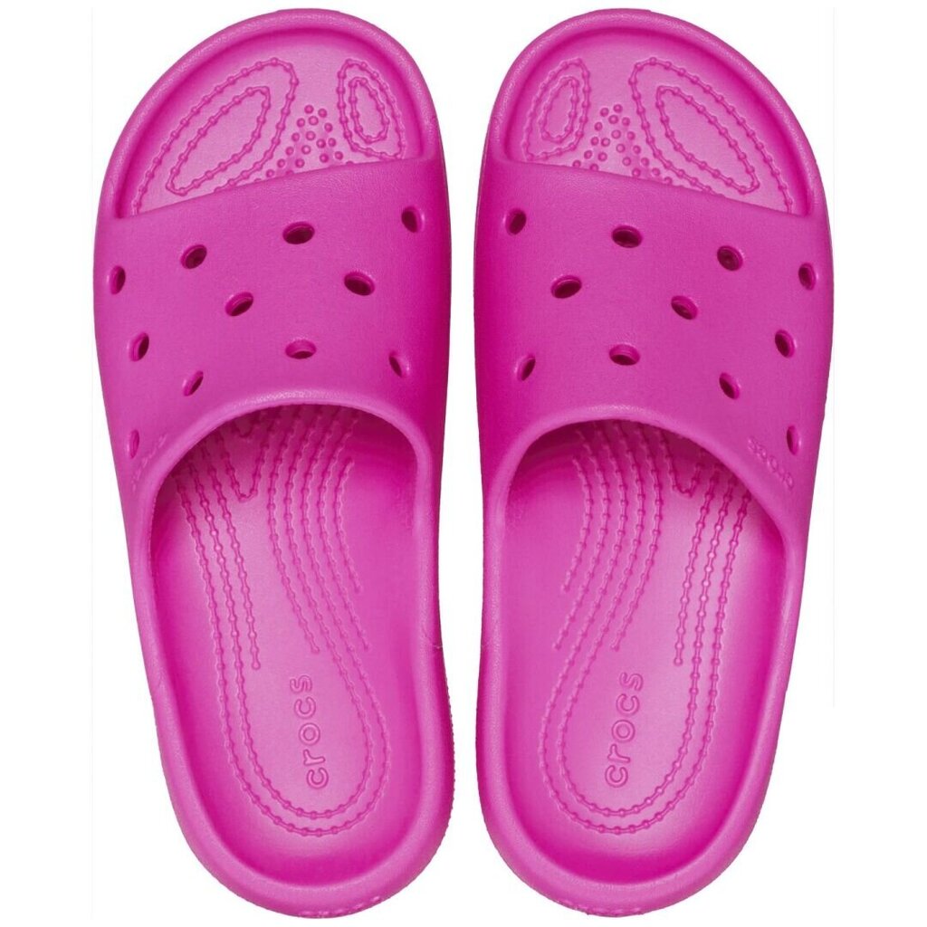 Šlepetės mergaitėms Crocs™, rožinės kaina ir informacija | Šlepetės, kambario avalynė vaikams | pigu.lt