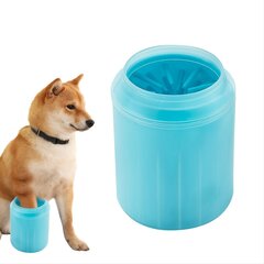 Smurf Силиконовая портативная чаша для мытья лап домашних животных цена и информация | Средства по уходу за животными | pigu.lt