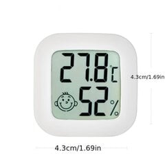 Smurf мини ЖК-цифровой термометр цена и информация | Метеорологические станции, термометры | pigu.lt