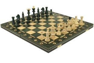 Šachmatai Consul, žali kaina ir informacija | Stalo žaidimai, galvosūkiai | pigu.lt