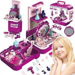 Žaislinis grožio salonas lagamine Woopie kaina ir informacija | Žaislai mergaitėms | pigu.lt