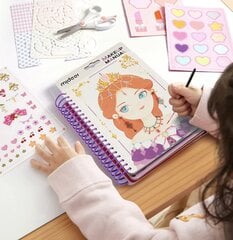 Kūrybinė spalvinimo ir užrašų knygelė MiDeer Princess Ball kaina ir informacija | Piešimo, tapybos, lipdymo reikmenys | pigu.lt