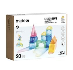 Магнитные блоки MiDeer, 20 деталей цена и информация | Конструкторы и кубики | pigu.lt