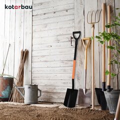 Metalinis kastuvas Kotarbau, 19x116 cm цена и информация | Садовые инструменты | pigu.lt